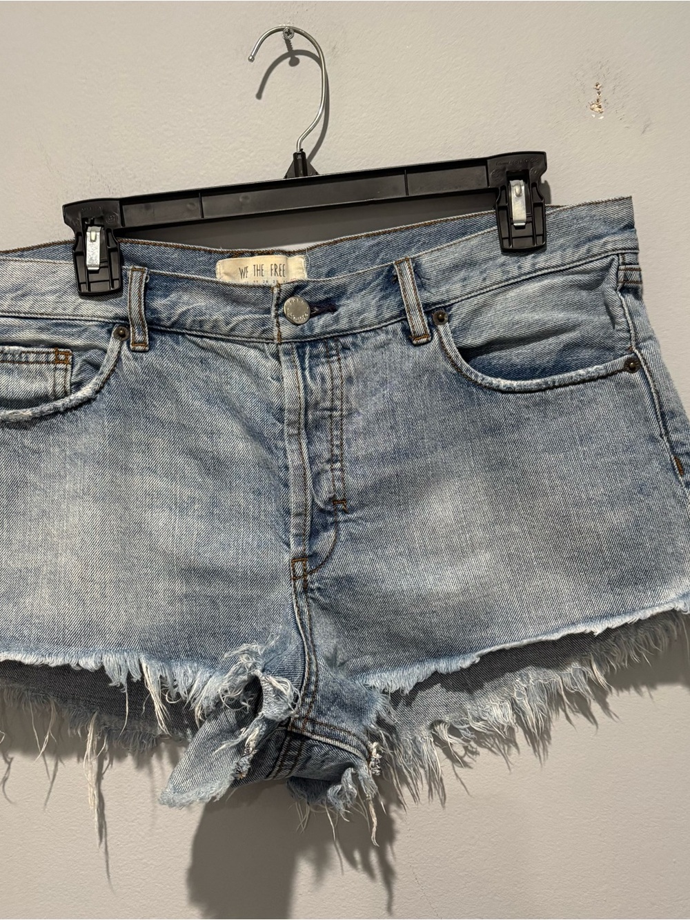 We the free cut off denim shorts